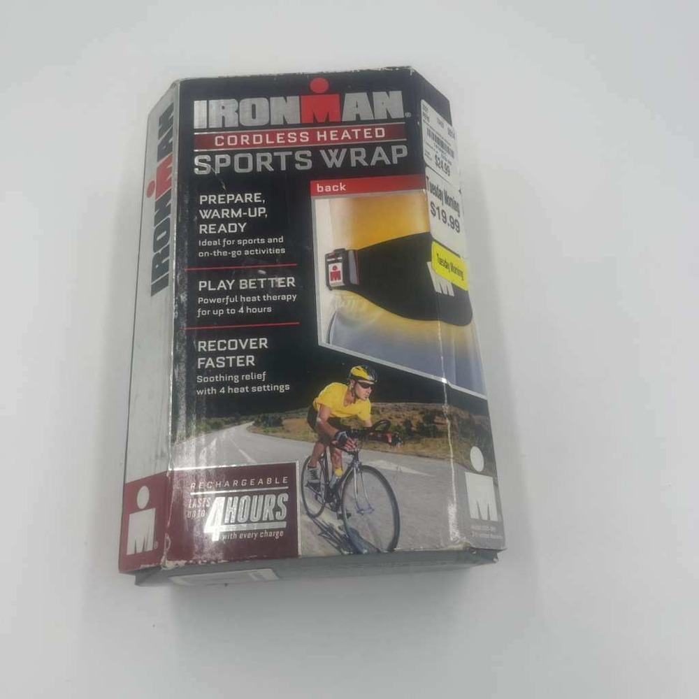 Ironman Cordless Heated Sports Wrap Rechargeable Heat Therapy